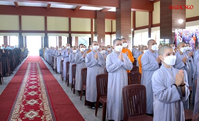 Học viện Phật giáo VN tại TP.HCM tổng khai giảng năm học 2022-2023 ảnh 21