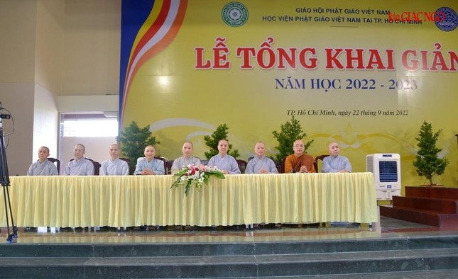 Học viện Phật giáo VN tại TP.HCM tổng khai giảng năm học 2022-2023 ảnh 24