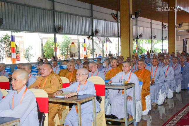 Phiên trù bị Đại hội đại biểu Phật giáo tỉnh Đồng Nai lần thứ IX, nhiệm kỳ 2022-2027 ảnh 17