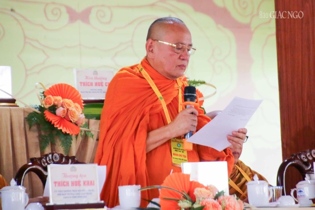 Phiên trù bị Đại hội đại biểu Phật giáo tỉnh Đồng Nai lần thứ IX, nhiệm kỳ 2022-2027 ảnh 16