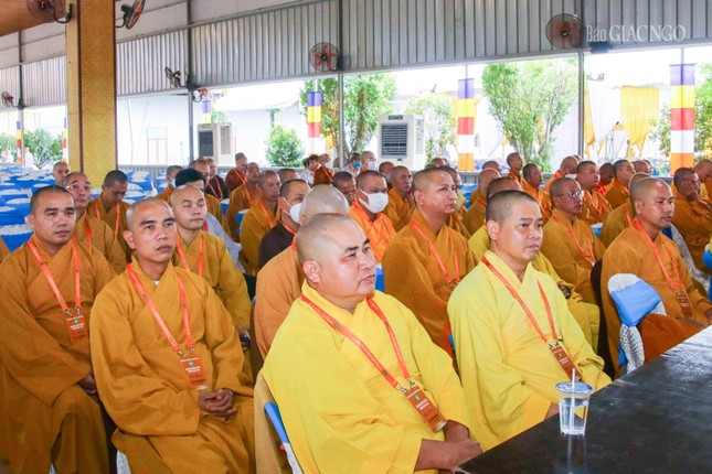 Phiên trù bị Đại hội đại biểu Phật giáo tỉnh Đồng Nai lần thứ IX, nhiệm kỳ 2022-2027 ảnh 12