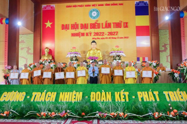 Phiên trù bị Đại hội đại biểu Phật giáo tỉnh Đồng Nai lần thứ IX, nhiệm kỳ 2022-2027 ảnh 13