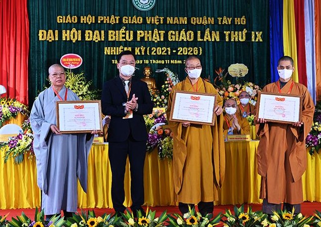 Hà Nội: Đại đức Thích Nguyên Chính làm Trưởng ban Trị sự GHPGVN quận Tây Hồ ảnh 3
