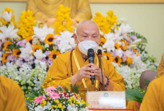 Bình Dương: Đơn vị đầu tiên tổ chức Đại hội đại biểu Phật giáo cấp tỉnh thành nhiệm kỳ 2022-2027 ảnh 5