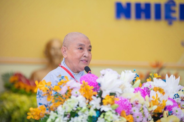 Bình Dương: Đơn vị đầu tiên tổ chức Đại hội đại biểu Phật giáo cấp tỉnh thành nhiệm kỳ 2022-2027 ảnh 19