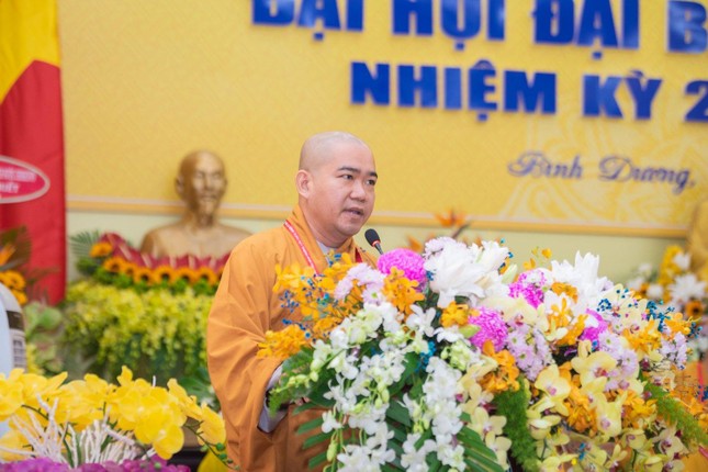 Bình Dương: Đơn vị đầu tiên tổ chức Đại hội đại biểu Phật giáo cấp tỉnh thành nhiệm kỳ 2022-2027 ảnh 22