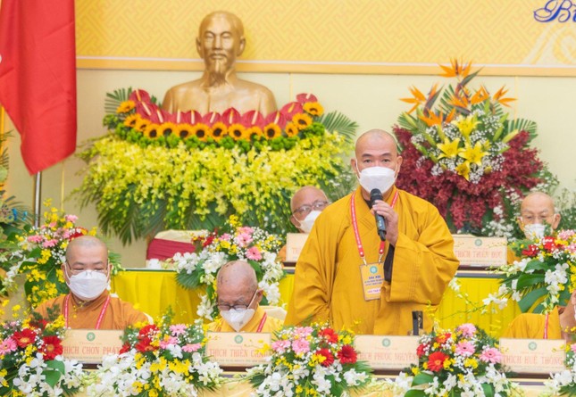 Bình Dương: Đơn vị đầu tiên tổ chức Đại hội đại biểu Phật giáo cấp tỉnh thành nhiệm kỳ 2022-2027 ảnh 13