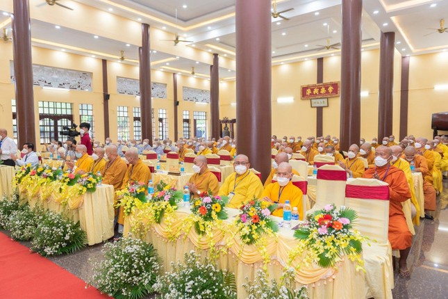 Bình Dương: Đơn vị đầu tiên tổ chức Đại hội đại biểu Phật giáo cấp tỉnh thành nhiệm kỳ 2022-2027 ảnh 4