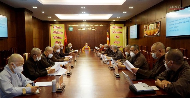 Phật giáo TP.HCM dự kiến tổ chức kỷ niệm 40 năm thành lập, đại hội lần thứ X vào tháng 6-2022 ảnh 7