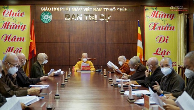Phật giáo TP.HCM dự kiến tổ chức kỷ niệm 40 năm thành lập, đại hội lần thứ X vào tháng 6-2022 ảnh 2