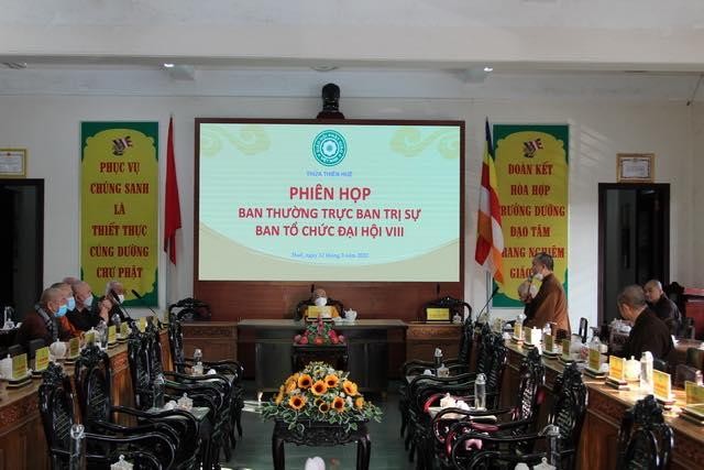 Thừa Thiên Huế: Thường trực Ban Trị sự Phật giáo tỉnh dự kiến tổ chức đại hội vào 23-3-2022 ảnh 1