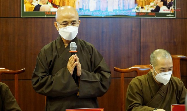 Ban Thường trực Ban Trị sự Phật giáo TP.HCM triển khai tổ chức Phật đản, đại hội lần thứ X ảnh 2