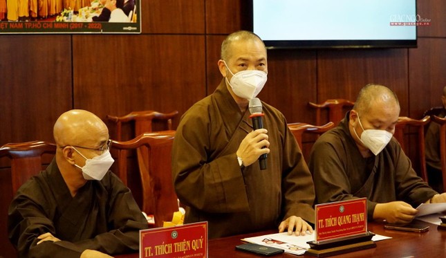 Ban Thường trực Ban Trị sự Phật giáo TP.HCM triển khai tổ chức Phật đản, đại hội lần thứ X ảnh 7