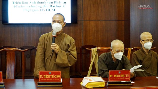 Ban Thường trực Ban Trị sự Phật giáo TP.HCM triển khai tổ chức Phật đản, đại hội lần thứ X ảnh 11