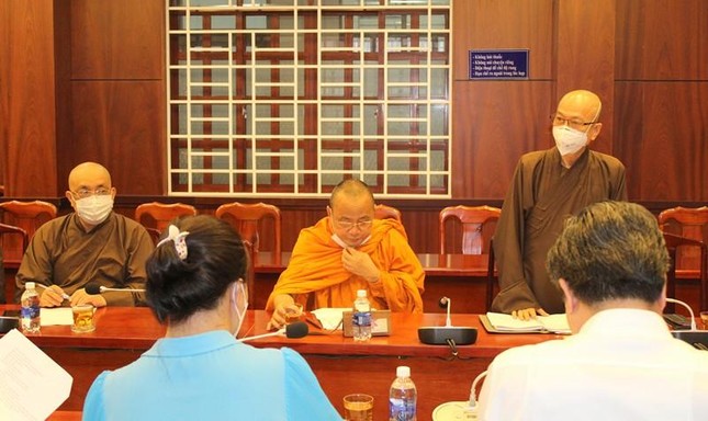 Đồng Nai: Ban Tổ chức Đại giới đàn Thiện Hoa Phật lịch 2565 họp thống nhất các nội dung ảnh 5