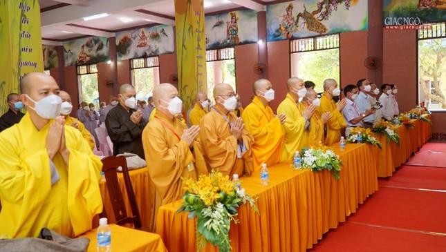 Phiên trù bị Đại hội đại biểu Phật giáo tỉnh Ninh Thuận, tại hội trường chùa Sùng Ân ảnh 8