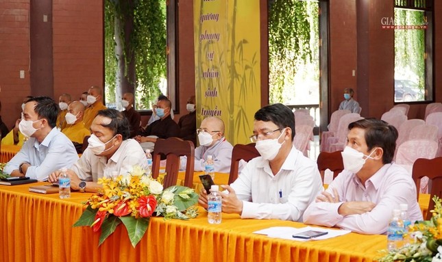 Phiên trù bị Đại hội đại biểu Phật giáo tỉnh Ninh Thuận, tại hội trường chùa Sùng Ân ảnh 12