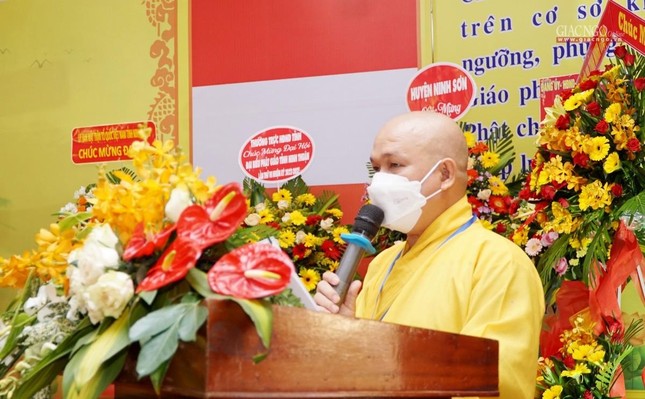 Phiên trù bị Đại hội đại biểu Phật giáo tỉnh Ninh Thuận, tại hội trường chùa Sùng Ân ảnh 13