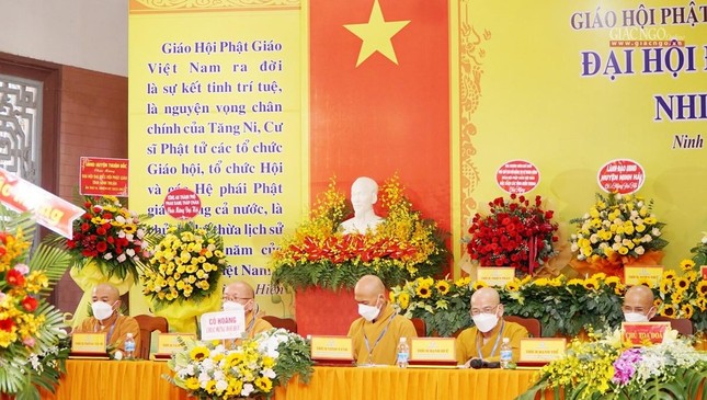 Phiên trù bị Đại hội đại biểu Phật giáo tỉnh Ninh Thuận, tại hội trường chùa Sùng Ân ảnh 1