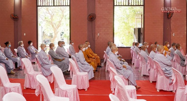 Phiên trù bị Đại hội đại biểu Phật giáo tỉnh Ninh Thuận, tại hội trường chùa Sùng Ân ảnh 16