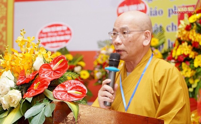 Phiên trù bị Đại hội đại biểu Phật giáo tỉnh Ninh Thuận, tại hội trường chùa Sùng Ân ảnh 4