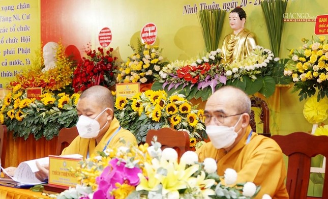 Phiên trù bị Đại hội đại biểu Phật giáo tỉnh Ninh Thuận, tại hội trường chùa Sùng Ân ảnh 14