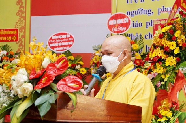 Phiên trù bị Đại hội đại biểu Phật giáo tỉnh Ninh Thuận, tại hội trường chùa Sùng Ân ảnh 20