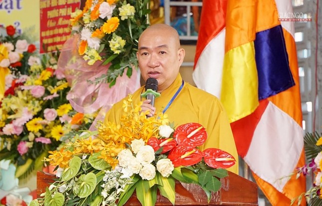 Ninh Thuận: Hòa thượng Thích Hạnh Thể được tái suy cử Trưởng ban Trị sự tỉnh nhiệm kỳ 2022-2027 ảnh 24