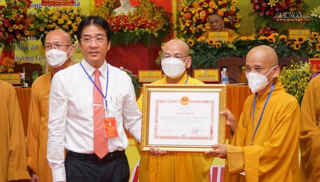 Ninh Thuận: Hòa thượng Thích Hạnh Thể được tái suy cử Trưởng ban Trị sự tỉnh nhiệm kỳ 2022-2027 ảnh 22