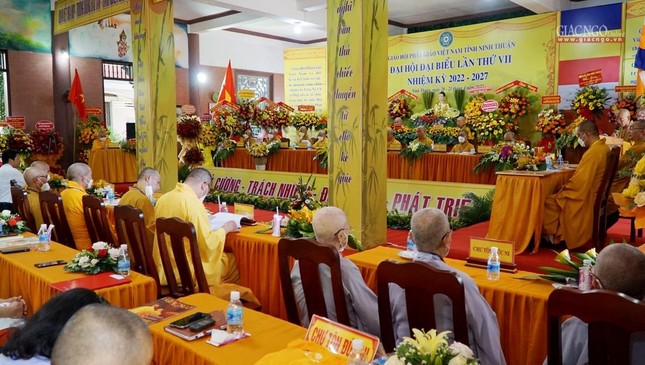 Ninh Thuận: Hòa thượng Thích Hạnh Thể được tái suy cử Trưởng ban Trị sự tỉnh nhiệm kỳ 2022-2027 ảnh 39