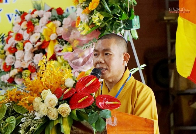 Ninh Thuận: Hòa thượng Thích Hạnh Thể được tái suy cử Trưởng ban Trị sự tỉnh nhiệm kỳ 2022-2027 ảnh 11