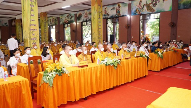 Ninh Thuận: Hòa thượng Thích Hạnh Thể được tái suy cử Trưởng ban Trị sự tỉnh nhiệm kỳ 2022-2027 ảnh 5
