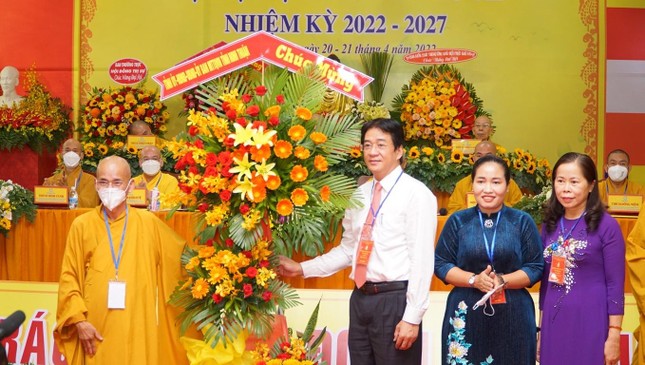 Ninh Thuận: Hòa thượng Thích Hạnh Thể được tái suy cử Trưởng ban Trị sự tỉnh nhiệm kỳ 2022-2027 ảnh 15