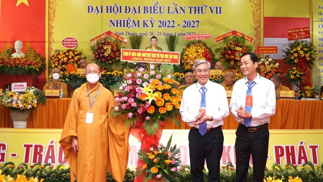 Ninh Thuận: Hòa thượng Thích Hạnh Thể được tái suy cử Trưởng ban Trị sự tỉnh nhiệm kỳ 2022-2027 ảnh 17