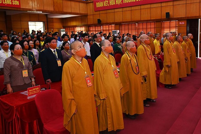 Lạng Sơn: Thượng tọa Thích Quảng Truyền được suy cử Trưởng ban Trị sự tỉnh nhiệm kỳ 2022-2027 ảnh 1