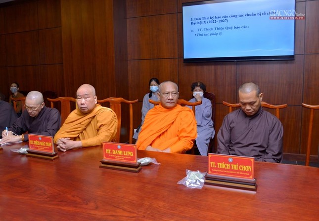 Ban Thường trực, Ban Tổ chức họp chuẩn bị tổ chức Đại hội Phật giáo TP.HCM lần thứ X ảnh 16