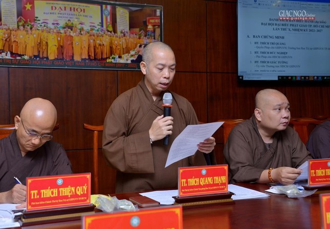 Ban Thường trực, Ban Tổ chức họp chuẩn bị tổ chức Đại hội Phật giáo TP.HCM lần thứ X ảnh 9