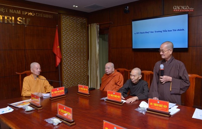 Ban Thường trực, Ban Tổ chức họp chuẩn bị tổ chức Đại hội Phật giáo TP.HCM lần thứ X ảnh 3