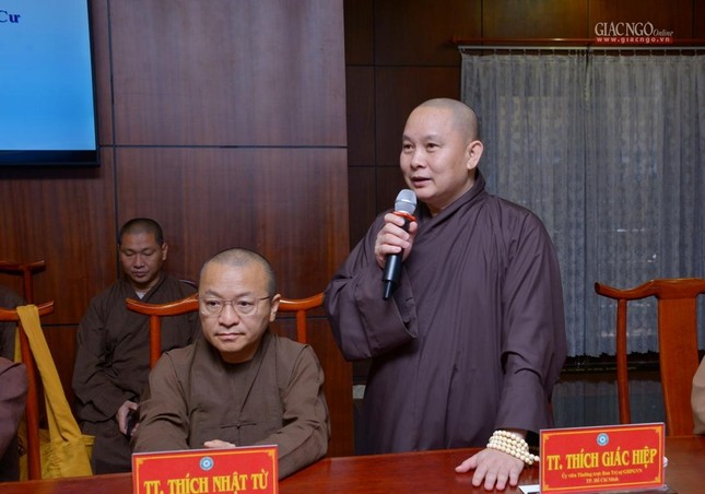 Ban Thường trực, Ban Tổ chức họp chuẩn bị tổ chức Đại hội Phật giáo TP.HCM lần thứ X ảnh 15