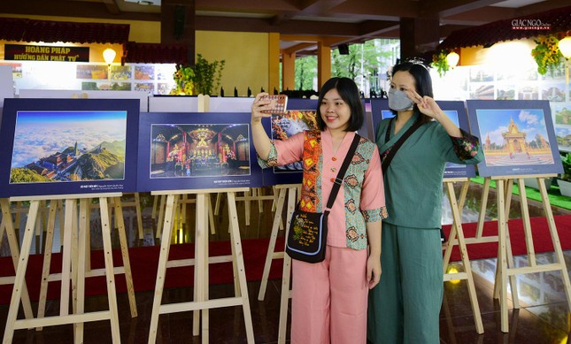 Ngắm chùm ảnh triển lãm chào mừng 40 năm thành lập, Đại hội Phật giáo TP.HCM lần thứ X ảnh 38