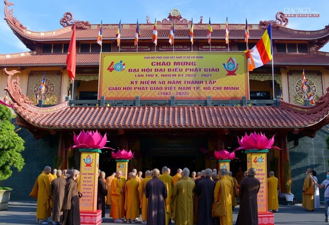 Ngắm chùm ảnh triển lãm chào mừng 40 năm thành lập, Đại hội Phật giáo TP.HCM lần thứ X ảnh 5