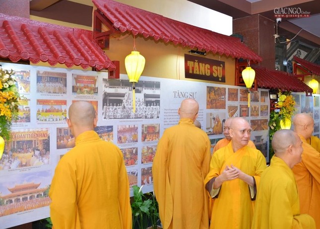 Ngắm chùm ảnh triển lãm chào mừng 40 năm thành lập, Đại hội Phật giáo TP.HCM lần thứ X ảnh 15