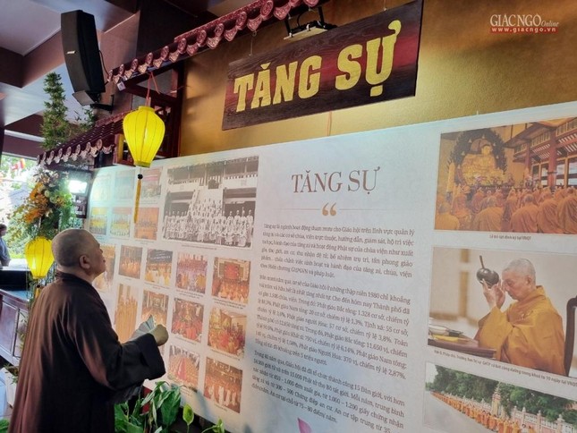 Ngắm chùm ảnh triển lãm chào mừng 40 năm thành lập, Đại hội Phật giáo TP.HCM lần thứ X ảnh 8