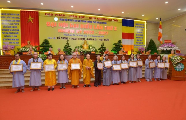 Khai mạc phiên trù bị Đại hội đại biểu Phật giáo TP.HCM lần thứ X, nhiệm kỳ 2022-2027 ảnh 15