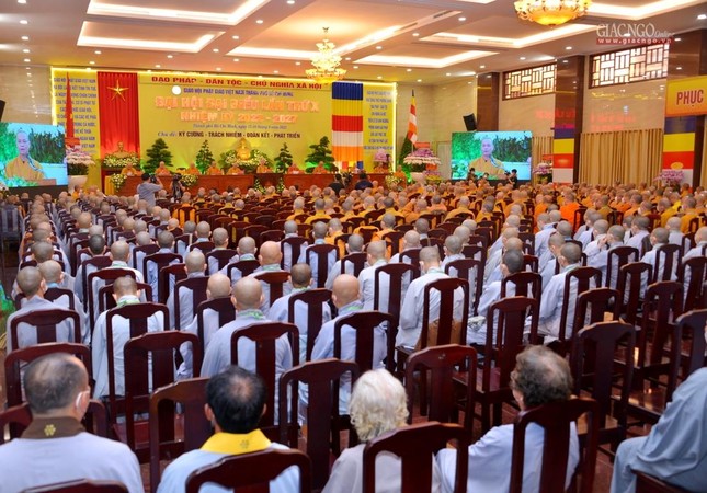 Khai mạc phiên trù bị Đại hội đại biểu Phật giáo TP.HCM lần thứ X, nhiệm kỳ 2022-2027 ảnh 24