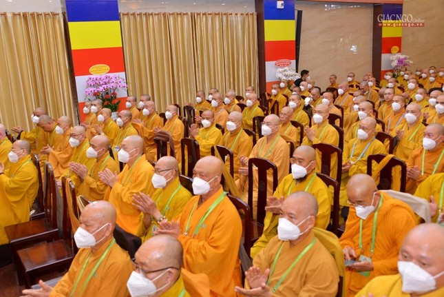 Khai mạc phiên trù bị Đại hội đại biểu Phật giáo TP.HCM lần thứ X, nhiệm kỳ 2022-2027 ảnh 23