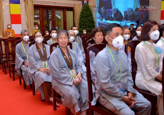 Khai mạc phiên trù bị Đại hội đại biểu Phật giáo TP.HCM lần thứ X, nhiệm kỳ 2022-2027 ảnh 32