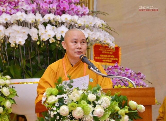 Khai mạc phiên trù bị Đại hội đại biểu Phật giáo TP.HCM lần thứ X, nhiệm kỳ 2022-2027 ảnh 26