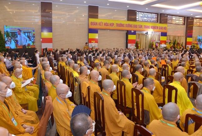 [CHÙM ẢNH] Đại hội đại biểu Phật giáo TP.HCM lần thứ X tại Việt Nam Quốc Tự ảnh 92