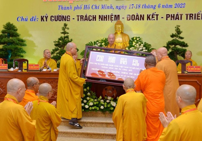 [CHÙM ẢNH] Đại hội đại biểu Phật giáo TP.HCM lần thứ X tại Việt Nam Quốc Tự ảnh 83